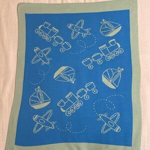 Nicolacci & Me baby blanket 32” x 42”